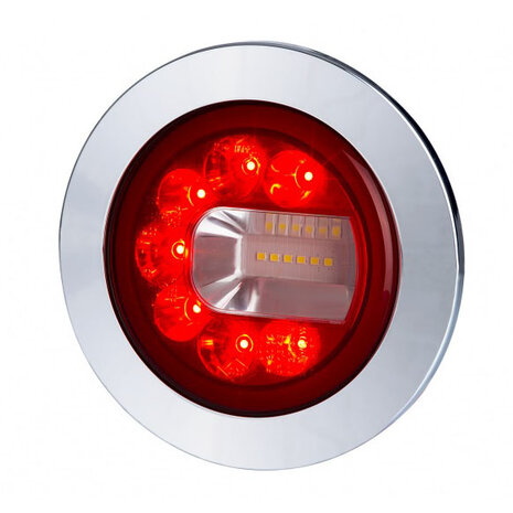 Horpol LED Nebel- Rückfahrscheinwerfer Rechts Chrome LUNA LZD 2453