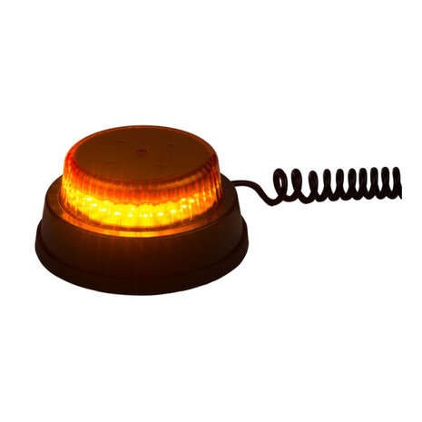 Horpol LED Warnleuchte Magnet Montage Orange LDO-2664/F