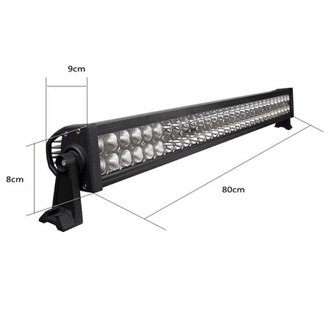 180W LED Lightbar Kombi