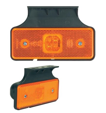 Dasteri LED Positionsleuchtesleuchte Orange 12-24V