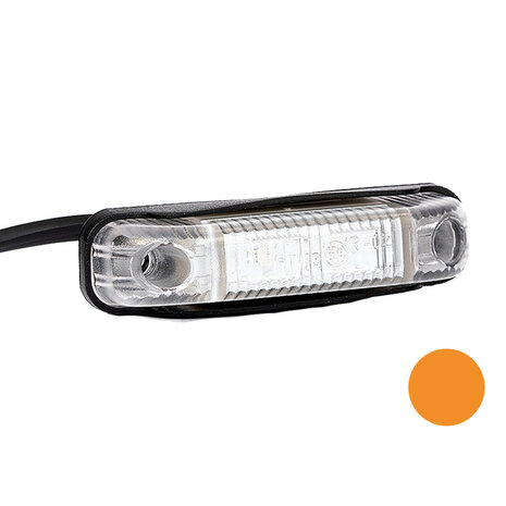 Fristom FT-013 Z LED Positionsleuchte Orange transparent