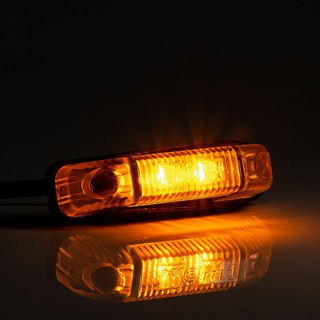 Fristom FT-013 Z LED Positionsleuchte Orange transparent