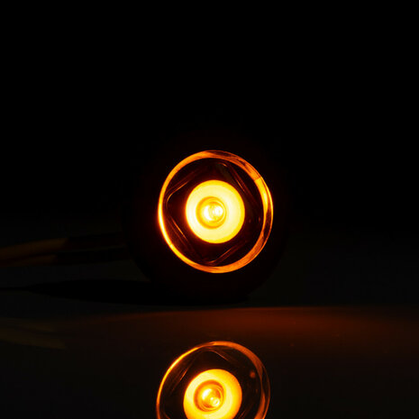 Fristom LED Positionsleuchte Einbau Rund Orange