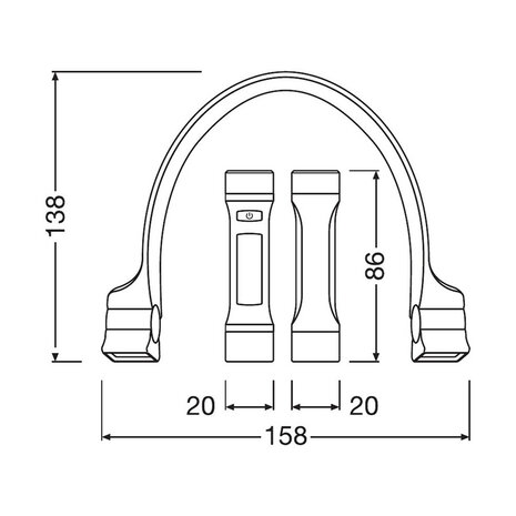 Osram Nackenlampe LEDIL413