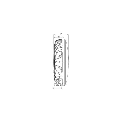 Boreman LED-Fernscheinwerfer + Position Licht und Blitzfunktion