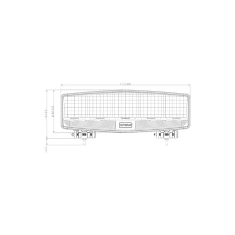 Boreman LED Fernscheinwerfer + Positionleuchte (AMP Superseal)