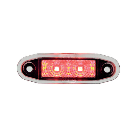 Boreman LED Positionsleuchte Rot Easy-Fit 0,5m Kabel