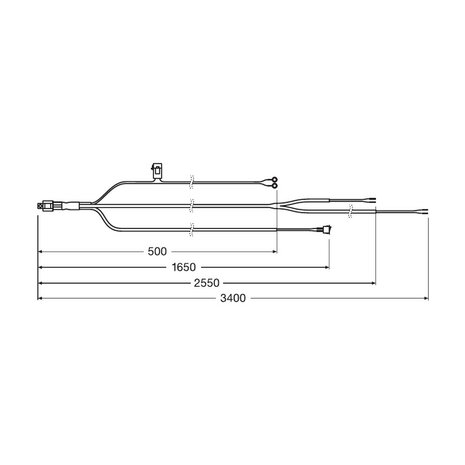 Osram Verbindungsset Doppelt Plug & Play 12V 20A