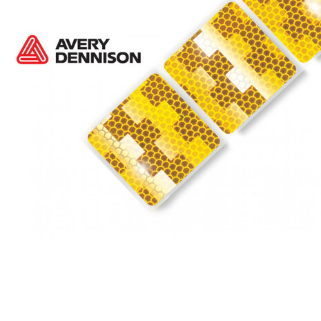 Avery V-6791 Reflexstreifen Gelb | 50M