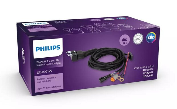  Philips UD1001WX1 Kabelbaumsatz | 1 Lampe | Inklusive Draht für Standlicht