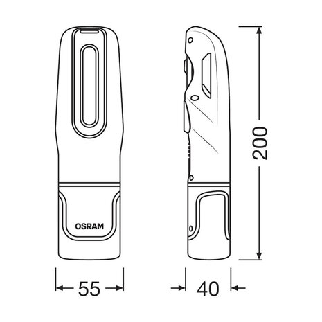 Osram LEDinspect MAX500 LED-Inspektionslampe + UV-Lampe