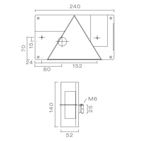 Aspöck Rückleuchte Multipoint 1 Rechts