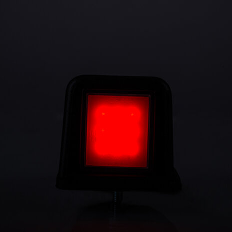 Horpol LED Dachumrissleuchte Rot Quadratisch | LD-3113