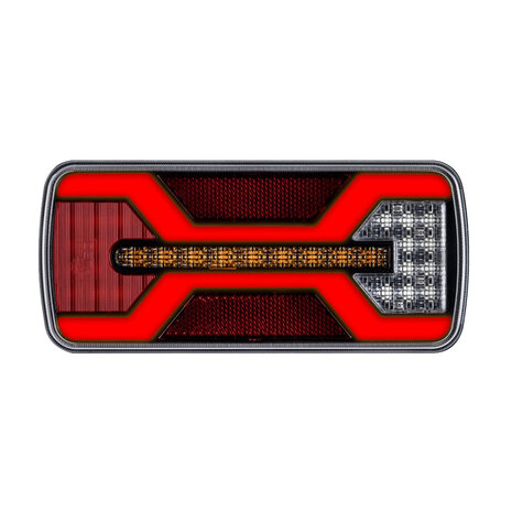 X-Spider LED-Rücklicht + Nebelscheinwerfer | 5P-Bajonett | Links