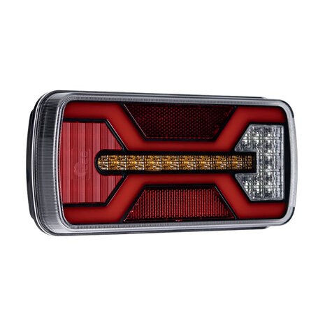 X-Spider LED-Rücklicht + Nebelscheinwerfer | 5P-Bajonett | Links
