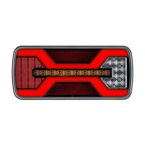 X-Spider LED-Rücklicht + Nebelscheinwerfer | Kennzeichenbeleuchtung | 5P-Bajonett | Links
