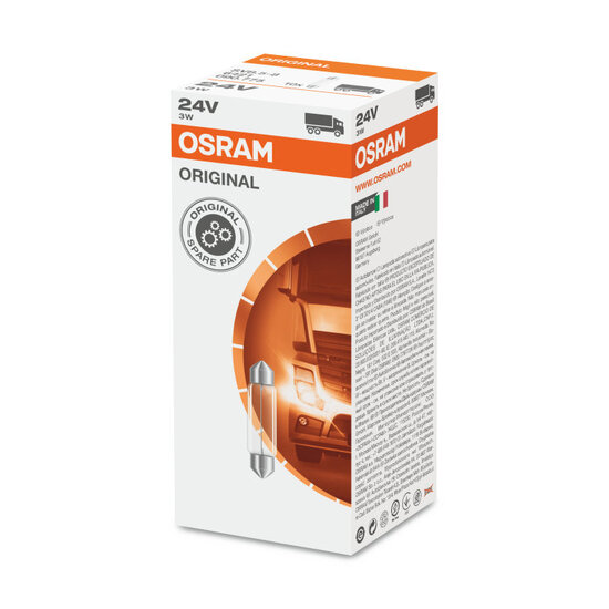 Osram Glühbirne 24V Original Line SV8.5-8 3W 10 Stück