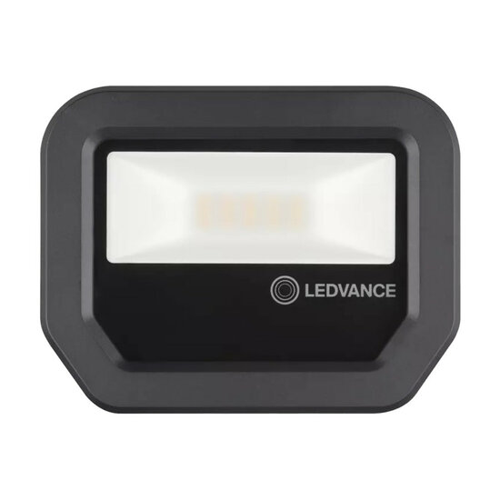 Ledvance 10W LED Fluter 230V Schwarz 3000K Warmweiß