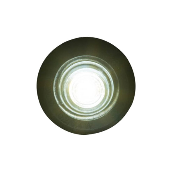Horpol LED Positionsleuchte Weiß Rund Ø28mm Einbau LD-2628