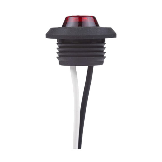 Horpol LED Positionsleuchte Rot Rund Ø28mm Einbau LD-2630