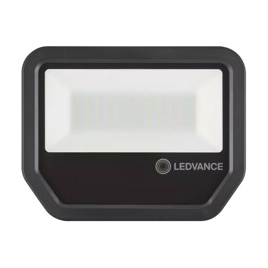 Ledvance 50W LED Fluter 230V Schwarz 3000K Warmweiß