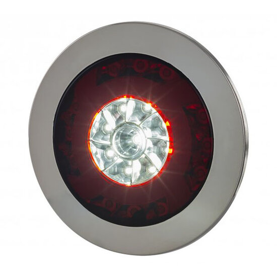 Horpol LED Rückleuchte Chrom Lucy 122mm LZD 2425