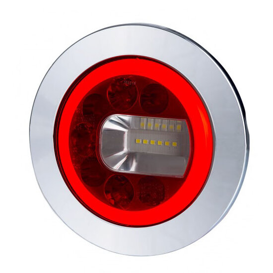 Horpol LED Nebel- Rückfahrscheinwerfer Rechts Chrome LUNA LZD 2453