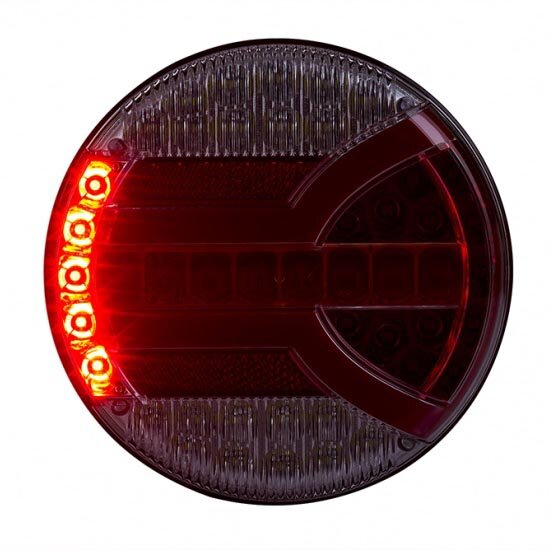 Horpol LED Rückleuchte Rund NAVIA 140mm LZD 2341