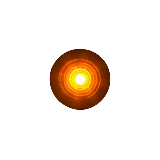 Horpol LED Positionsleuchte Orange Runde Montage LD-2632