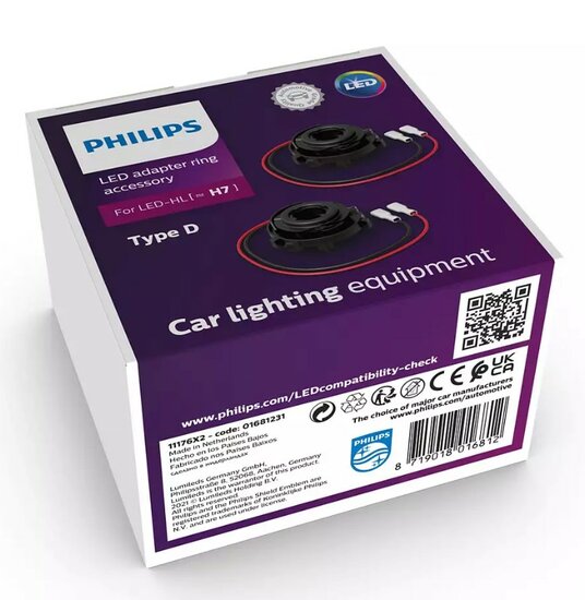 Philips Adapter Ring type D 11176 2 Stück