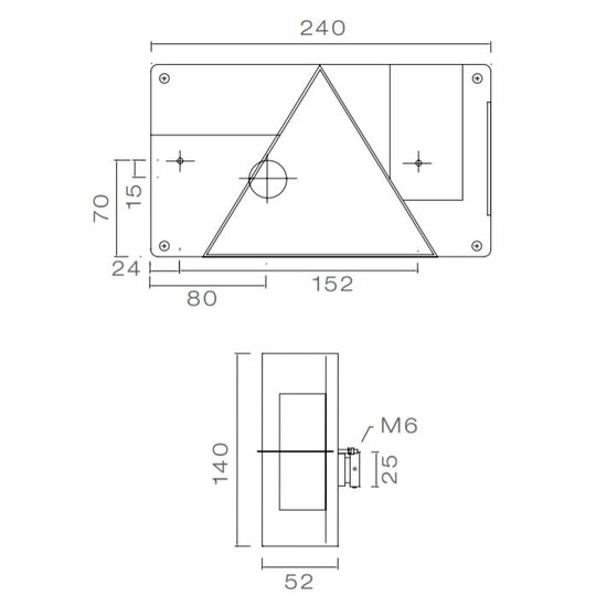 Aspöck Rückleuchte Multipoint 1 Rechts