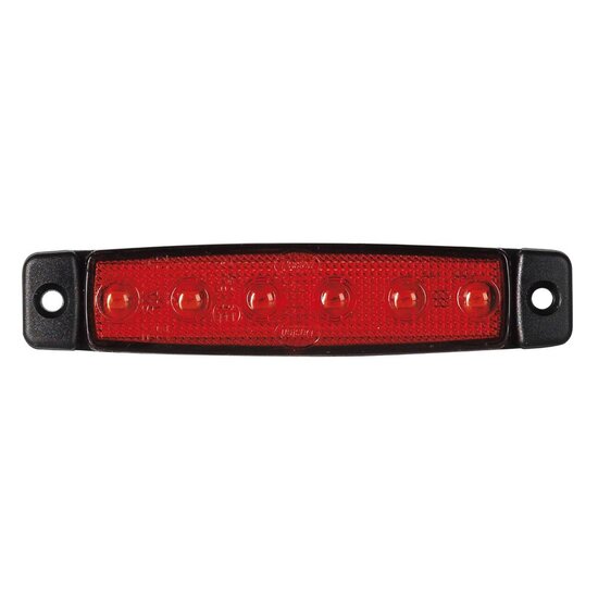 Dasteri LED Positionsleuchte Rot 24V