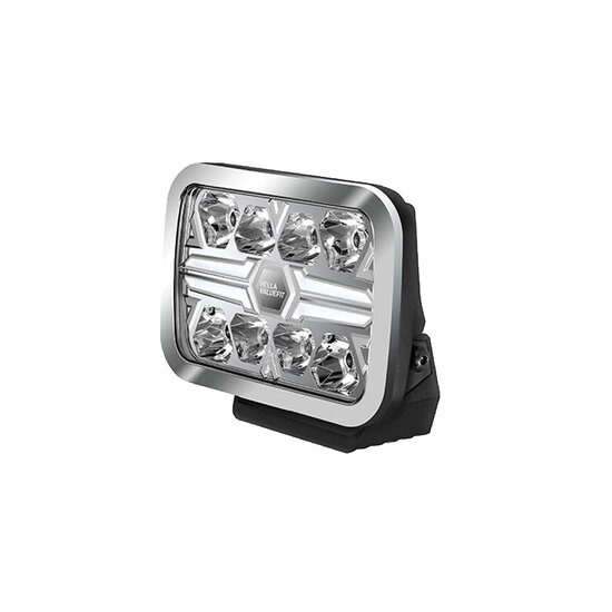 Hella LED-Fernscheinwerfer Blade 9" Chrome Weiß/Orange Positionslicht Ref. 25 Stehend