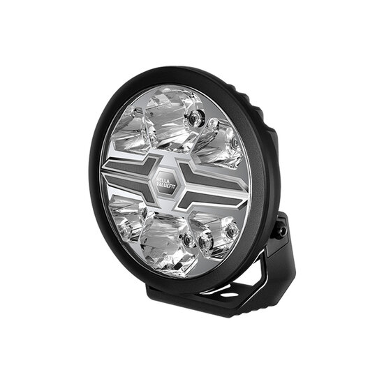 SET 4x Hella LED Fernscheinwerfer Blade 7" Schwarz + Schutzkappen