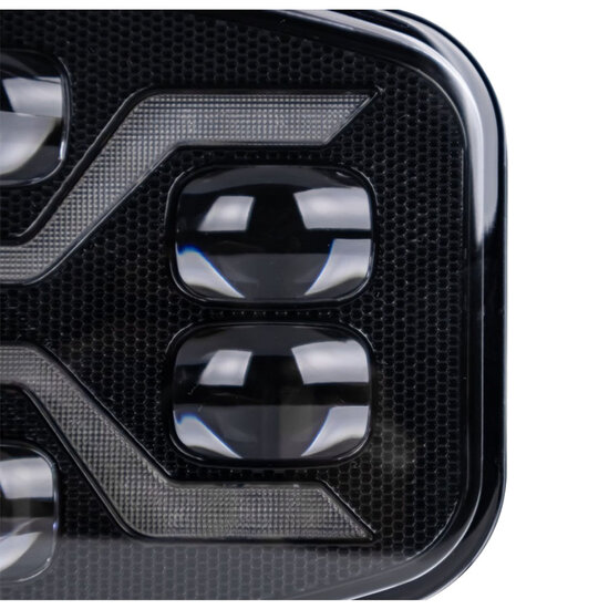 X-Spider LED-Strahler | Tagfahrlicht + LED-Blinker