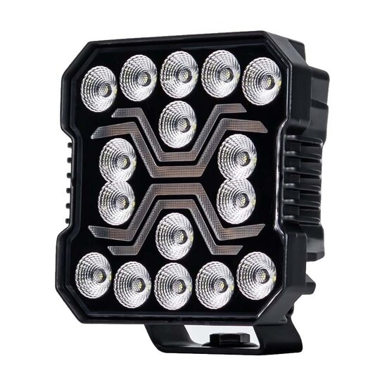 X-Spider LED-Arbeitsleuchte | Wei&szlig; + Orange | Tagfahrlicht | 4200 lm