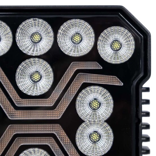 X-Spider LED-Arbeitsleuchte | Wei&szlig; + Orange | Tagfahrlicht | 4200 lm