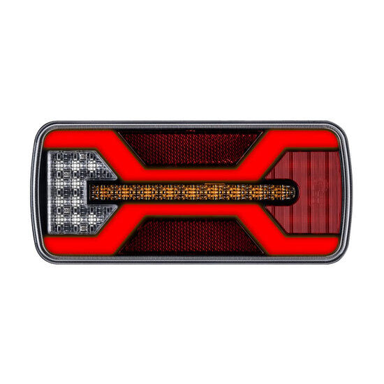 X-Spider LED-R&uuml;cklicht + R&uuml;ckfahrlicht | 5P-Bajonett | Rechts