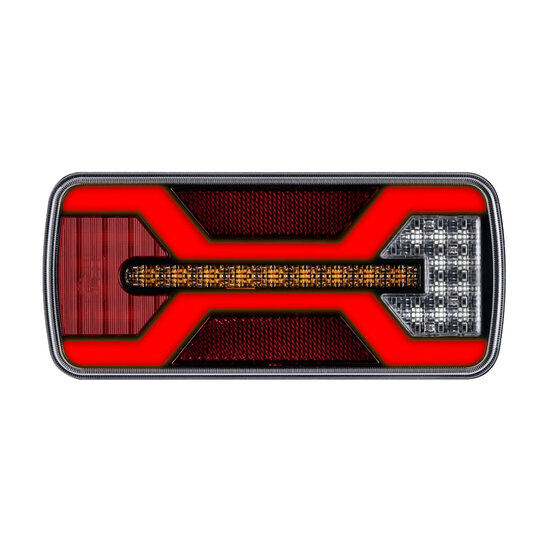 X-Spider LED-R&uuml;cklicht + Nebelscheinwerfer | Links