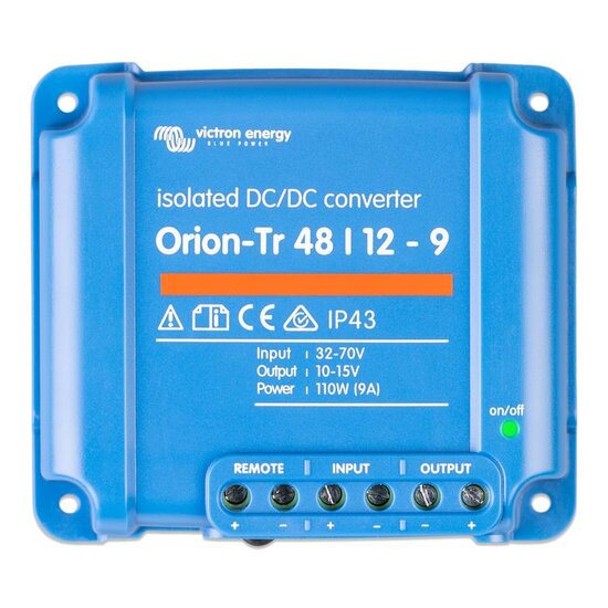 Victron DC-Wandler 48V > 12V | Orion-Tr 48/12-9A (110W)