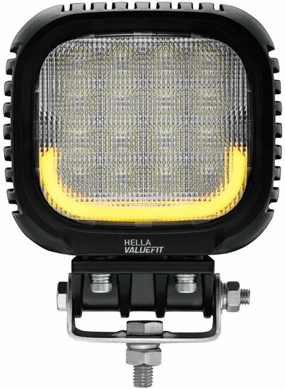 Hella S5000 2.0 LED Flutlicht 5000 lm + Wei&szlig;/Gelb Positionslicht
