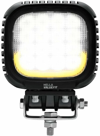 Hella S5000 2.0 LED Flutlicht 5000 lm + Wei&szlig;/Gelb Positionslicht