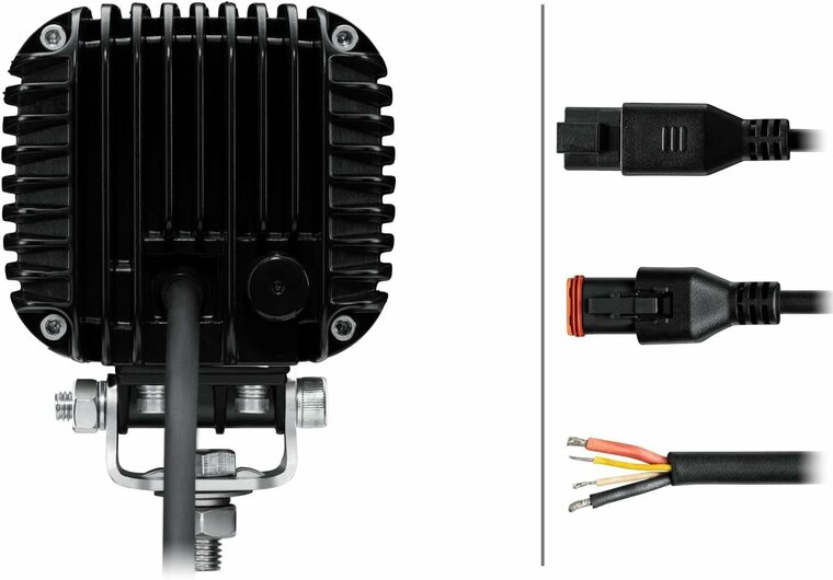 Hella S3000 2.0 LED Flutlicht 3000 lm + Wei&szlig;/Gelb Positionslicht