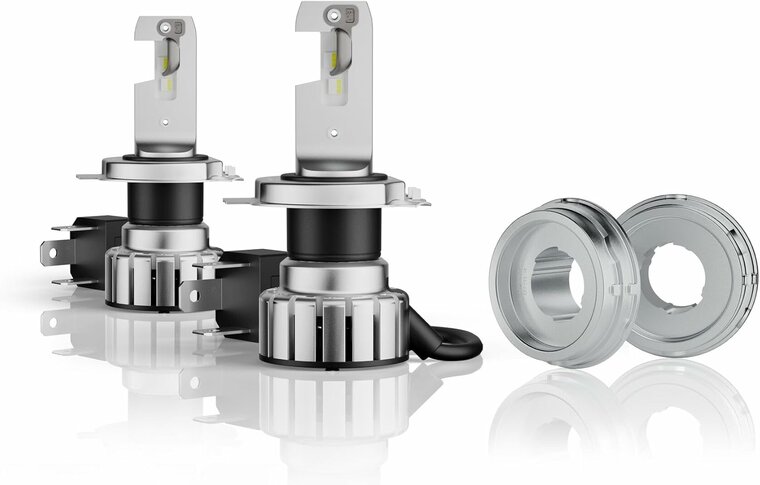 Osram Night Breaker LED Vintage H4 + R2 ECE-zugelassenes Set | +330%