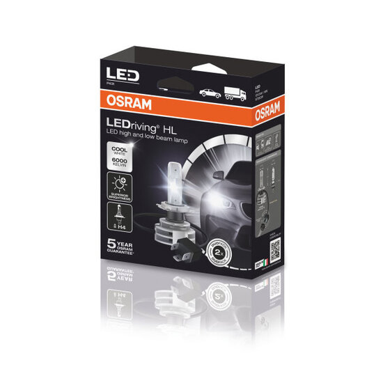 Osram H4 LED Hauptscheinwerfer P43t Satz 12-24 volt | OFF-ROAD ONLY