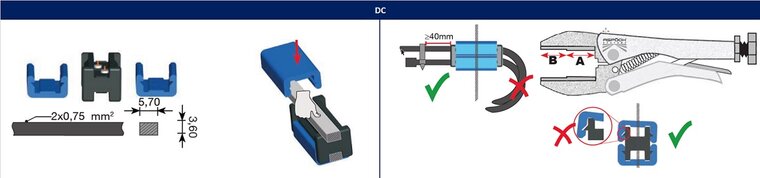 Aspöck DC-Steckverbinder