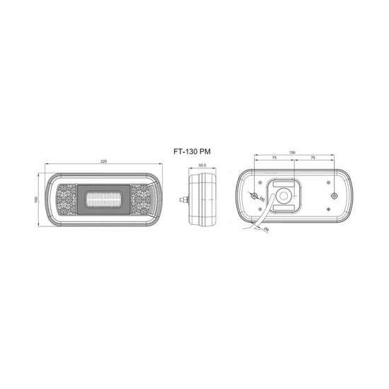Fristom LED Beleuchtungsset Anhänger Fristom FT-130