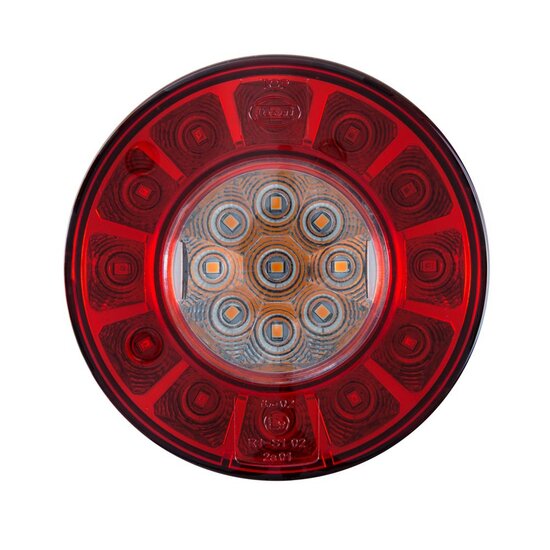 Dasteri LED 3-funktion R&amp;uuml;ckleuchte