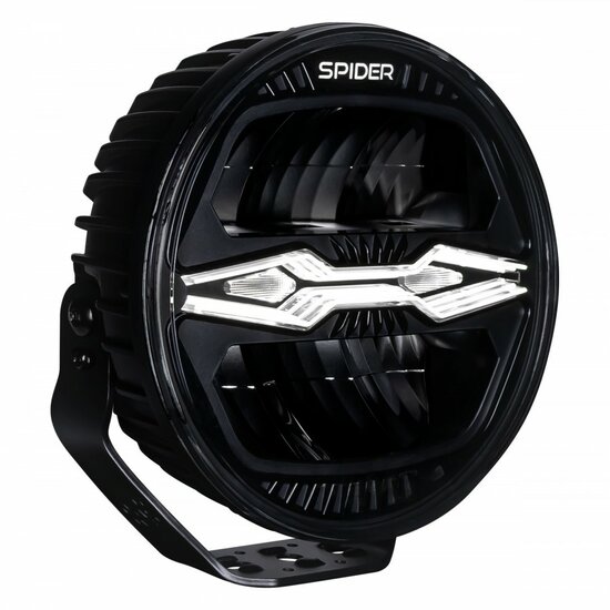X-Spider Ninja LED-Strahler rund | Tagfahrlicht + LED-Blitzer