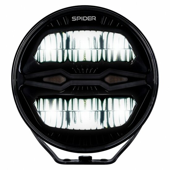 X-Spider Ninja LED-Strahler rund | Tagfahrlicht + LED-Blitzer